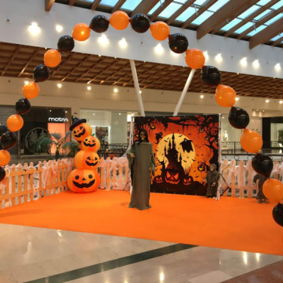 Area attrezzata per Halloween