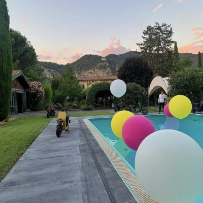 palloni fino a 2 metri illuminati con led